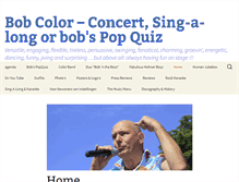 Tablet Screenshot of bobcolor.com